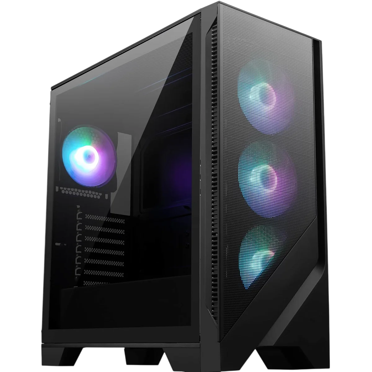 MAG Forge 320R Airflow with 4 Pre-Installed ARGB Fans Premium Mid-Tower Cabinet